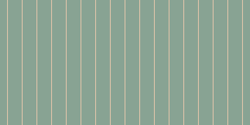 #ffc19b (75%), #88a393 vertical lines, forty-five pixels wide, two pixels apart