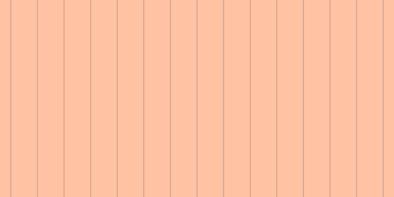 #ffc3a3, #caa393 vertical lines, two pixels wide, fifty-two pixels apart