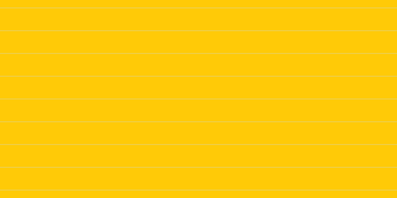#ffca07, #dbd393 horizontal lines, one pixels wide, forty-five pixels apart