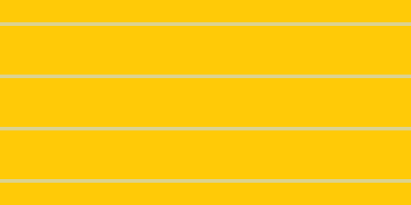 #ffca07, #dbd393 horizontal lines, seven pixels wide, ninety-five pixels apart