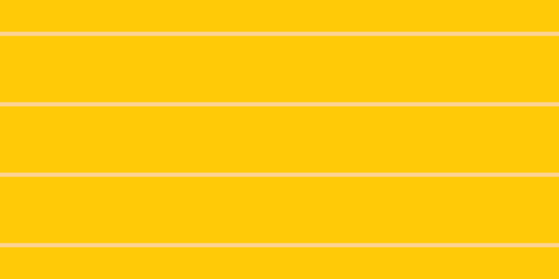 #ffca07, #fcd393 horizontal lines, six pixels wide, ninety-five pixels apart