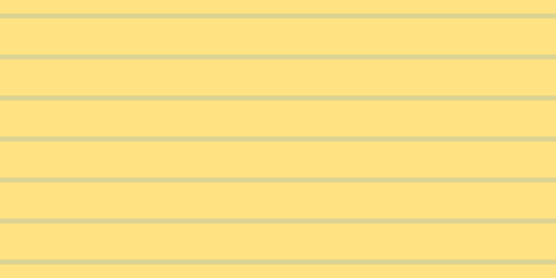 #ffca07 (50%), #dbd393 horizontal lines, seven pixels wide, fifty-two pixels apart