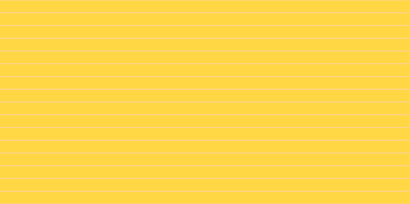 #ffca07 (75%), #fcd393 horizontal lines, two pixels wide, twenty-three pixels apart
