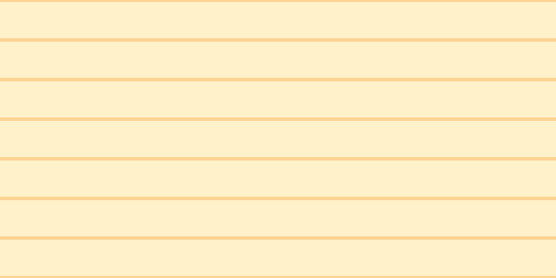 #ffca28 (25%), #fcd393 horizontal lines, five pixels wide, fifty-two pixels apart