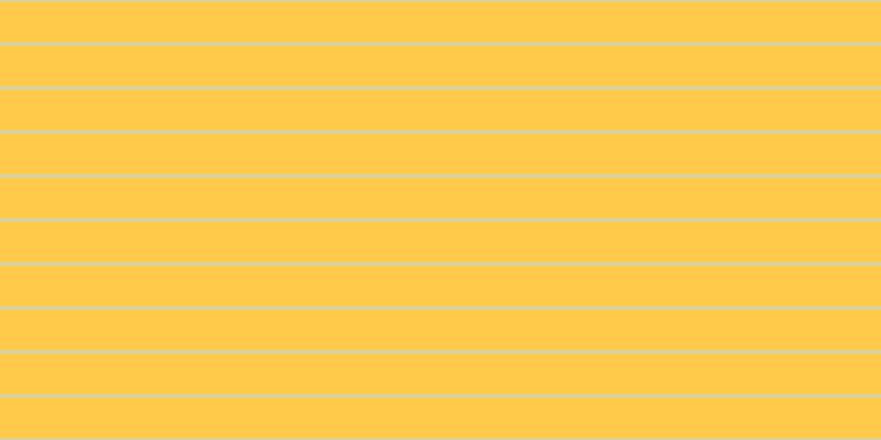 #ffca49, #dbd393 horizontal lines, four pixels wide, thirty-six pixels apart