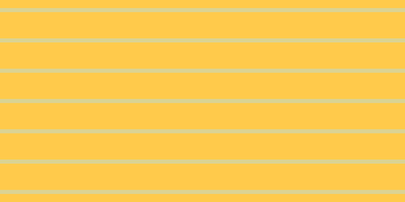 #ffca49, #dbd393 horizontal lines, eight pixels wide, fifty-two pixels apart