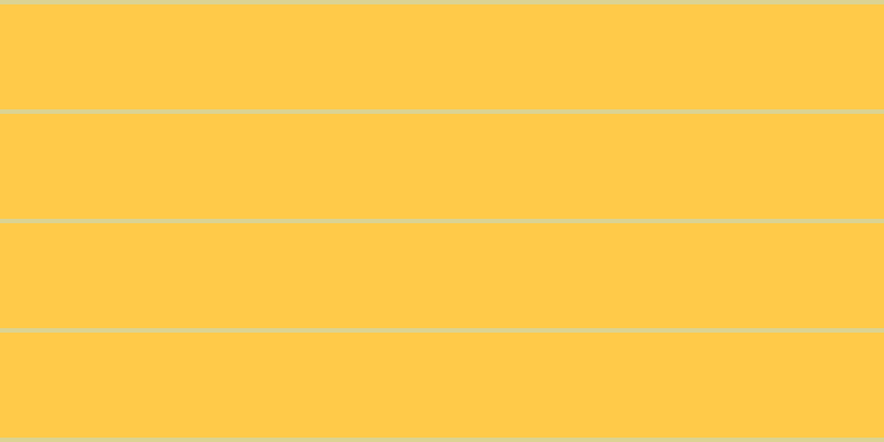 #ffca49, #dbd393 horizontal lines, four pixels wide, ninety-five pixels apart