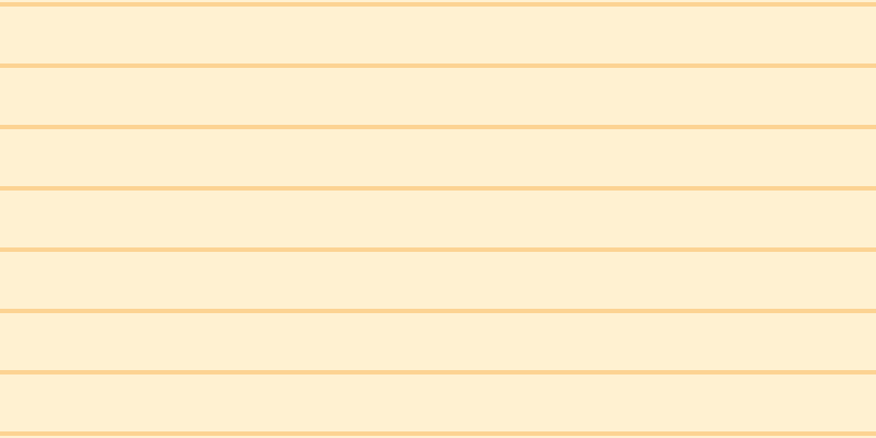 #ffca49 (25%), #fcd393 horizontal lines, four pixels wide, fifty-two pixels apart