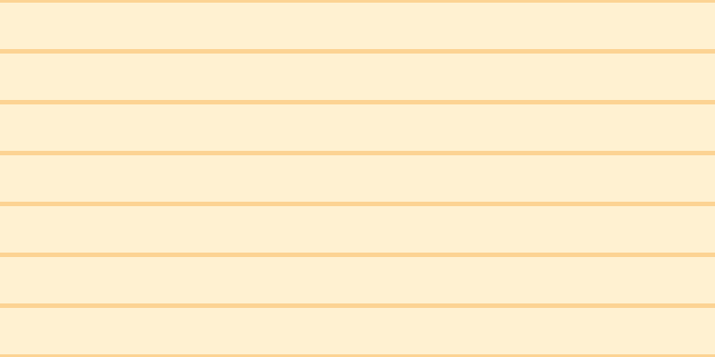 #ffca49 (25%), #fcd393 horizontal lines, five pixels wide, fifty-two pixels apart