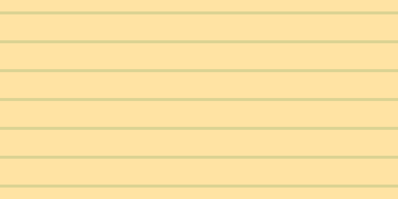 #ffca49 (50%), #dbd393 horizontal lines, six pixels wide, fifty-two pixels apart