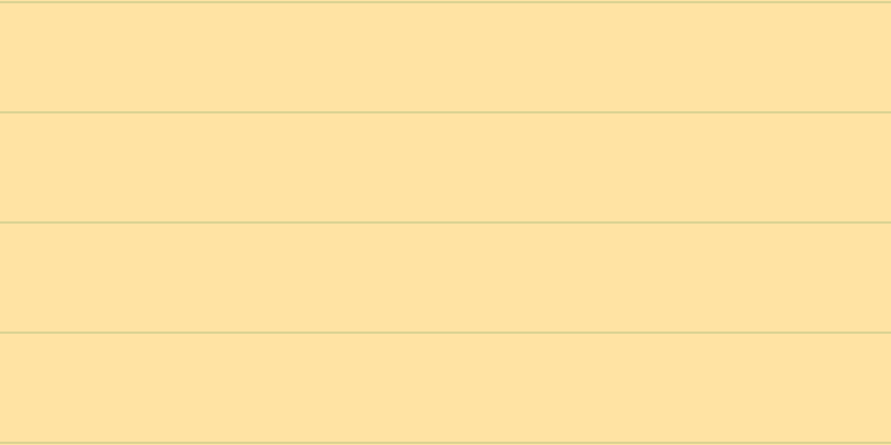 #ffca49 (50%), #dbd393 horizontal lines, two pixels wide, ninety-seven pixels apart