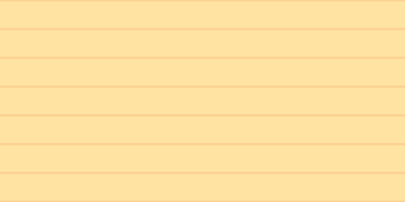 #ffca49 (50%), #fcd393 horizontal lines, five pixels wide, fifty-two pixels apart