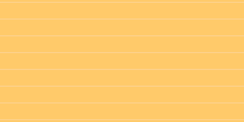 #ffca6a, #fcd393 horizontal lines, three pixels wide, fifty-two pixels apart