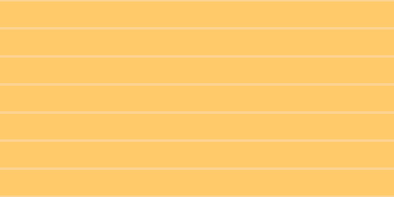#ffca6a, #fcd393 horizontal lines, five pixels wide, fifty-two pixels apart