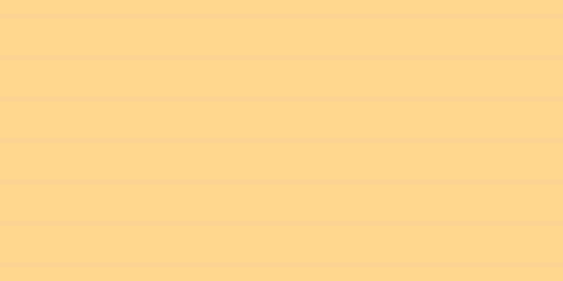 #ffca6a (75%), #fcd393 horizontal lines, seven pixels wide, fifty-two pixels apart
