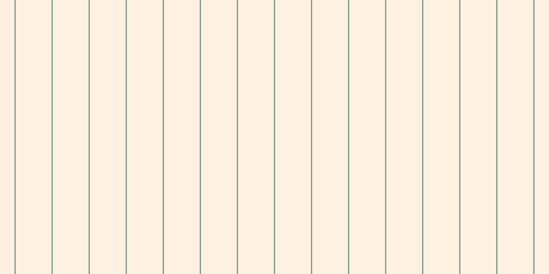 #ffca8b (25%), #88a393 vertical lines, two pixels wide, fifty-two pixels apart