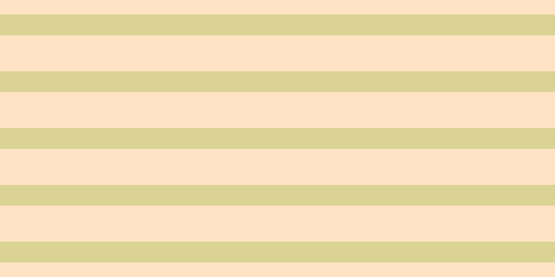 #ffca8b (50%), #dbd393 horizontal lines, thirty pixels wide, fifty-two pixels apart