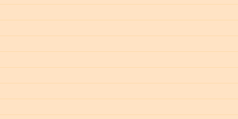 #ffca8b (50%), #fcd393 horizontal lines, one pixels wide, fifty-two pixels apart