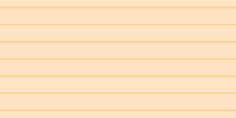 #ffca8b (50%), #fcd393 horizontal lines, six pixels wide, fifty-two pixels apart