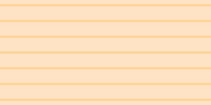 #ffca8b (50%), #fcd393 horizontal lines, eight pixels wide, fifty-two pixels apart