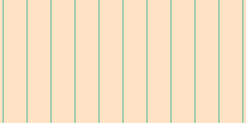 #ffca8b (50%), #04a393 vertical lines, two pixels wide, seventy-six pixels apart