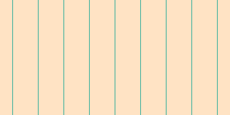 #ffca8b (50%), #04a393 vertical lines, two pixels wide, eighty-seven pixels apart