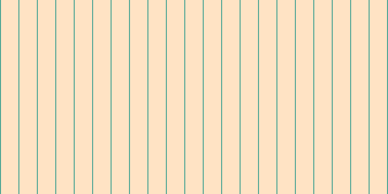 #ffca8b (50%), #46a393 vertical lines, two pixels wide, thirty-six pixels apart