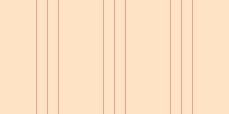 #ffca8b (50%), #eba393 vertical lines, two pixels wide, thirty-seven pixels apart
