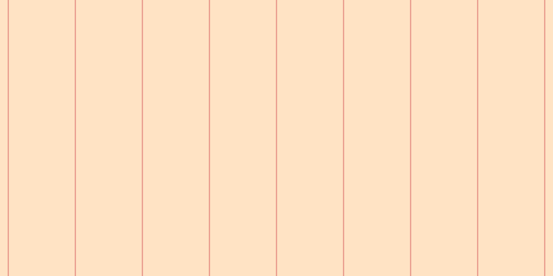#ffca8b (50%), #eba393 vertical lines, two pixels wide, ninety-five pixels apart