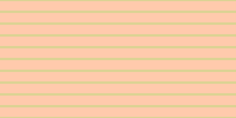 #ffcaac, #dbd393 horizontal lines, eight pixels wide, thirty-two pixels apart