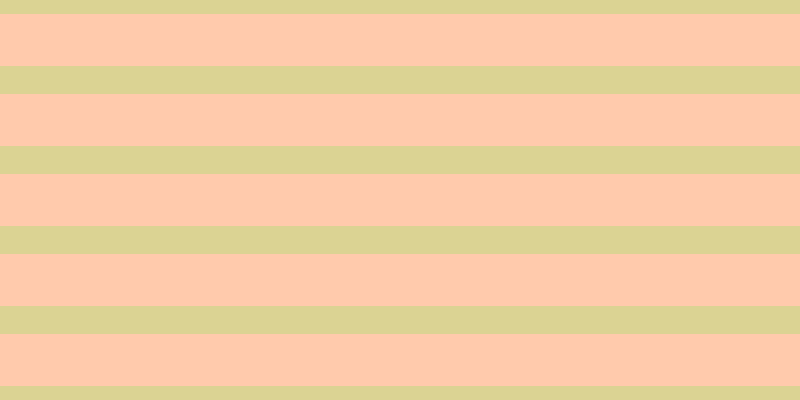 #ffcaac, #dbd393 horizontal lines, twenty-eight pixels wide, fifty-two pixels apart