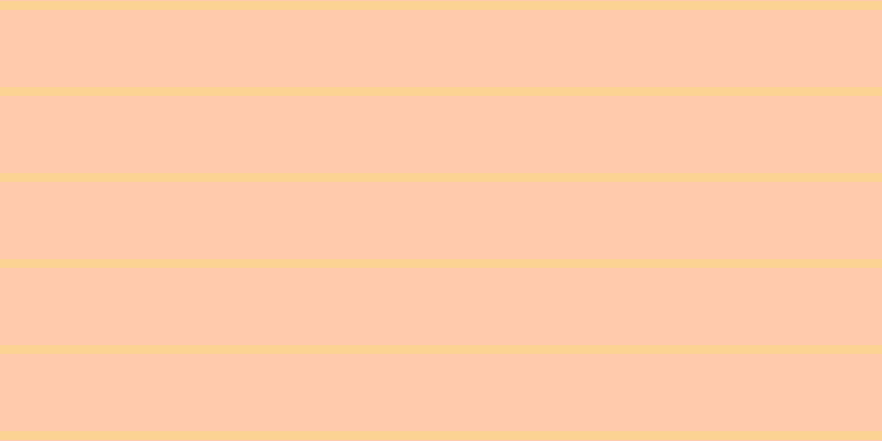 #ffcaac, #fcd393 horizontal lines, eight pixels wide, seventy pixels apart