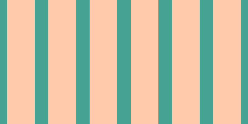 #ffcaac, #46a393 vertical lines, forty-four pixels wide, eighty-nine pixels apart