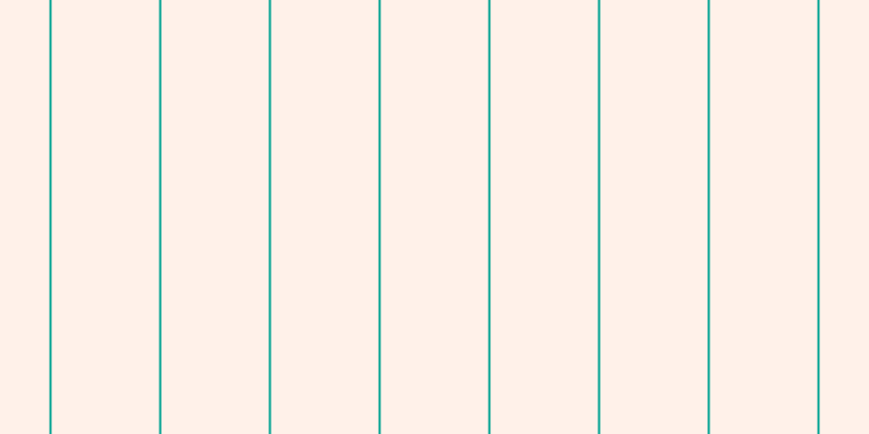 #ffcaac (25%), #04a393 vertical lines, two pixels wide, ninety-nine pixels apart