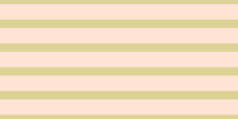 #ffcaac (50%), #dbd393 horizontal lines, twenty-eight pixels wide, fifty-two pixels apart