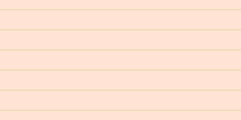 #ffcaac (50%), #dbd393 horizontal lines, two pixels wide, sixty-five pixels apart