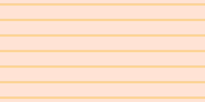 #ffcaac (50%), #fcd393 horizontal lines, nine pixels wide, fifty-two pixels apart