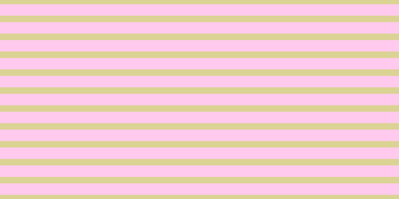 #ffcaee, #dbd393 horizontal lines, thirteen pixels wide, twenty-three pixels apart