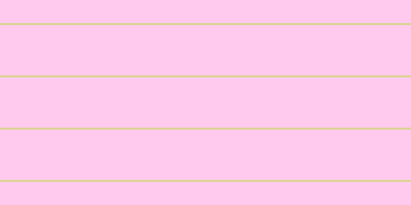 #ffcaee, #dbd393 horizontal lines, four pixels wide, ninety-eight pixels apart