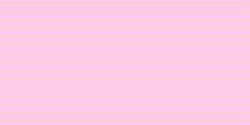 #ffcaee, #fcd393 horizontal lines, two pixels wide, twenty-five pixels apart