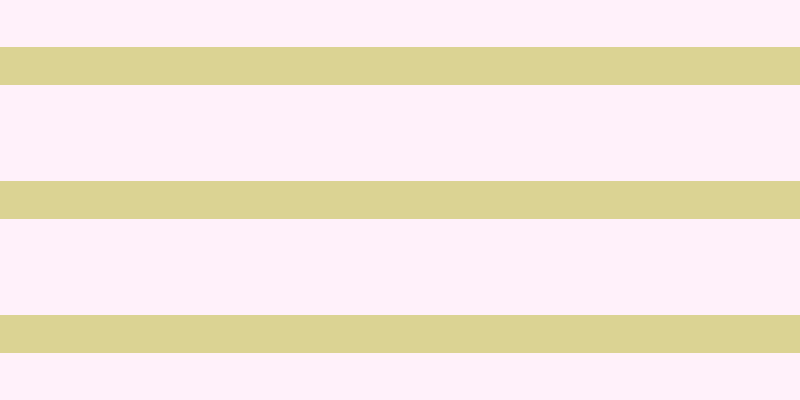 #ffcaee (25%), #dbd393 horizontal lines, thirty-eight pixels wide, ninety-six pixels apart
