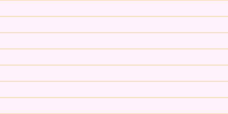 #ffcaee (25%), #fcd393 horizontal lines, two pixels wide, fifty-five pixels apart