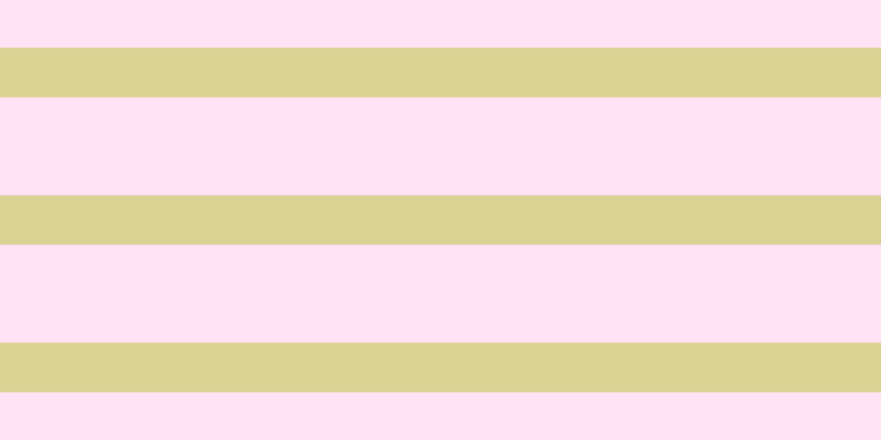 #ffcaee (50%), #dbd393 horizontal lines, forty-five pixels wide, eighty-nine pixels apart