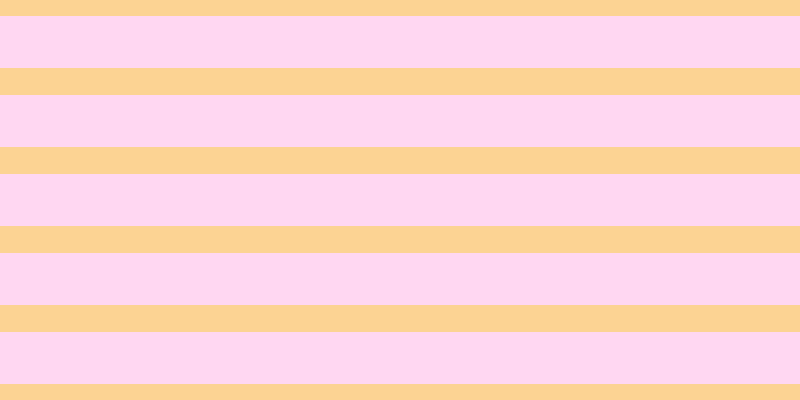 #ffcaee (75%), #fcd393 horizontal lines, twenty-seven pixels wide, fifty-two pixels apart