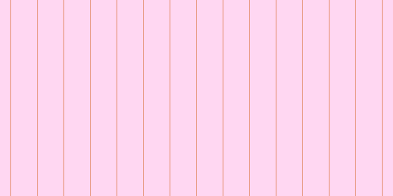 #ffcaee (75%), #eba393 vertical lines, two pixels wide, fifty-two pixels apart