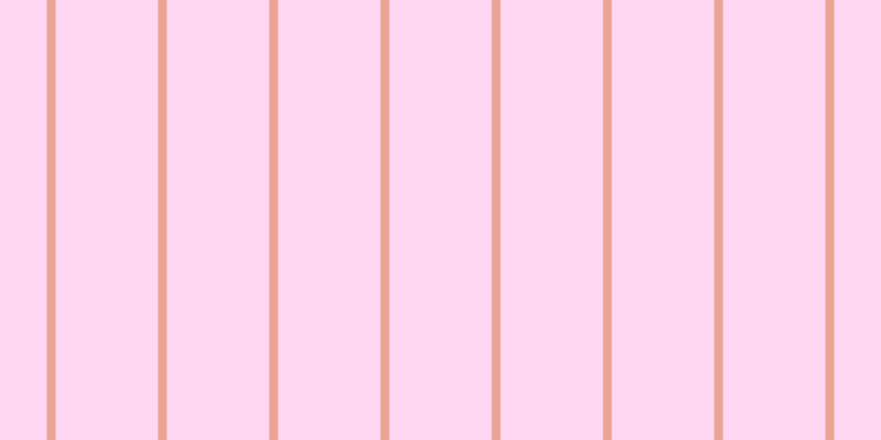 #ffcaee (75%), #eba393 vertical lines, eight pixels wide, ninety-three pixels apart