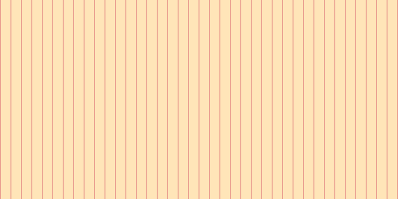 #ffce72 (50%), #eba393 vertical lines, two pixels wide, nineteen pixels apart