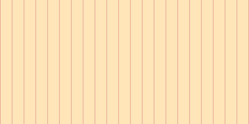 #ffce72 (50%), #eba393 vertical lines, two pixels wide, thirty-six pixels apart
