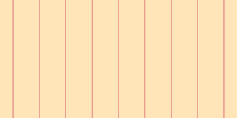 #ffce72 (50%), #eba393 vertical lines, four pixels wide, eighty-five pixels apart