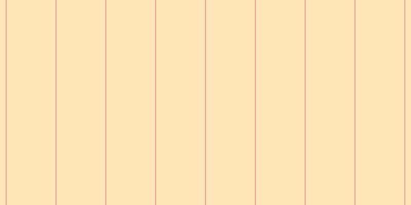 #ffce72 (50%), #eba393 vertical lines, two pixels wide, ninety-five pixels apart